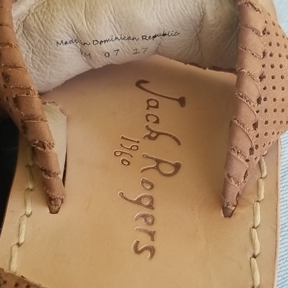 Brown and tansandals by Jack Rogers 1960 - Picture 4 of 5